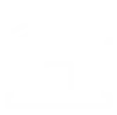 Icône d'une maison simple avec toit, porte et socle